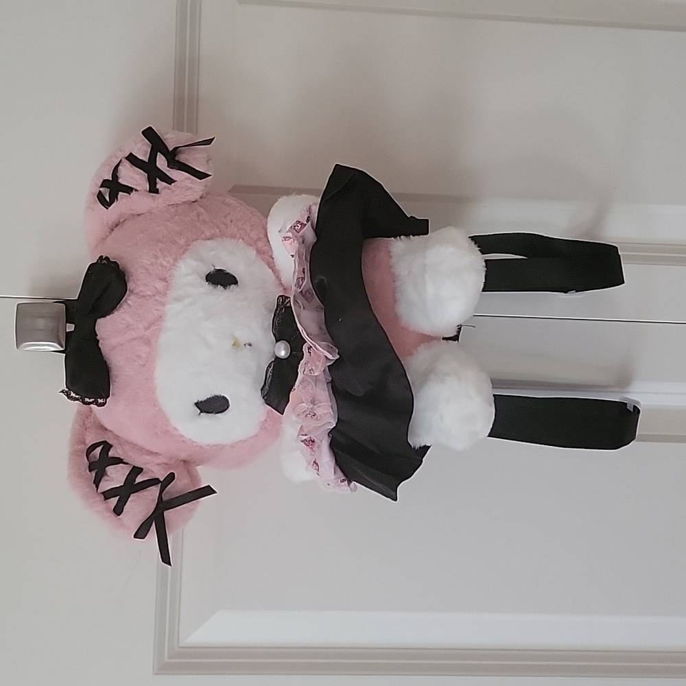 Pink Stuffed backpack